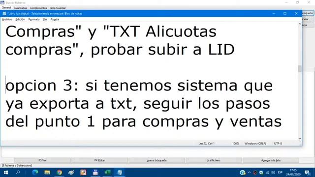 Libro iva digital - Solucionando errores 24/07/2020 смотреть онлайн