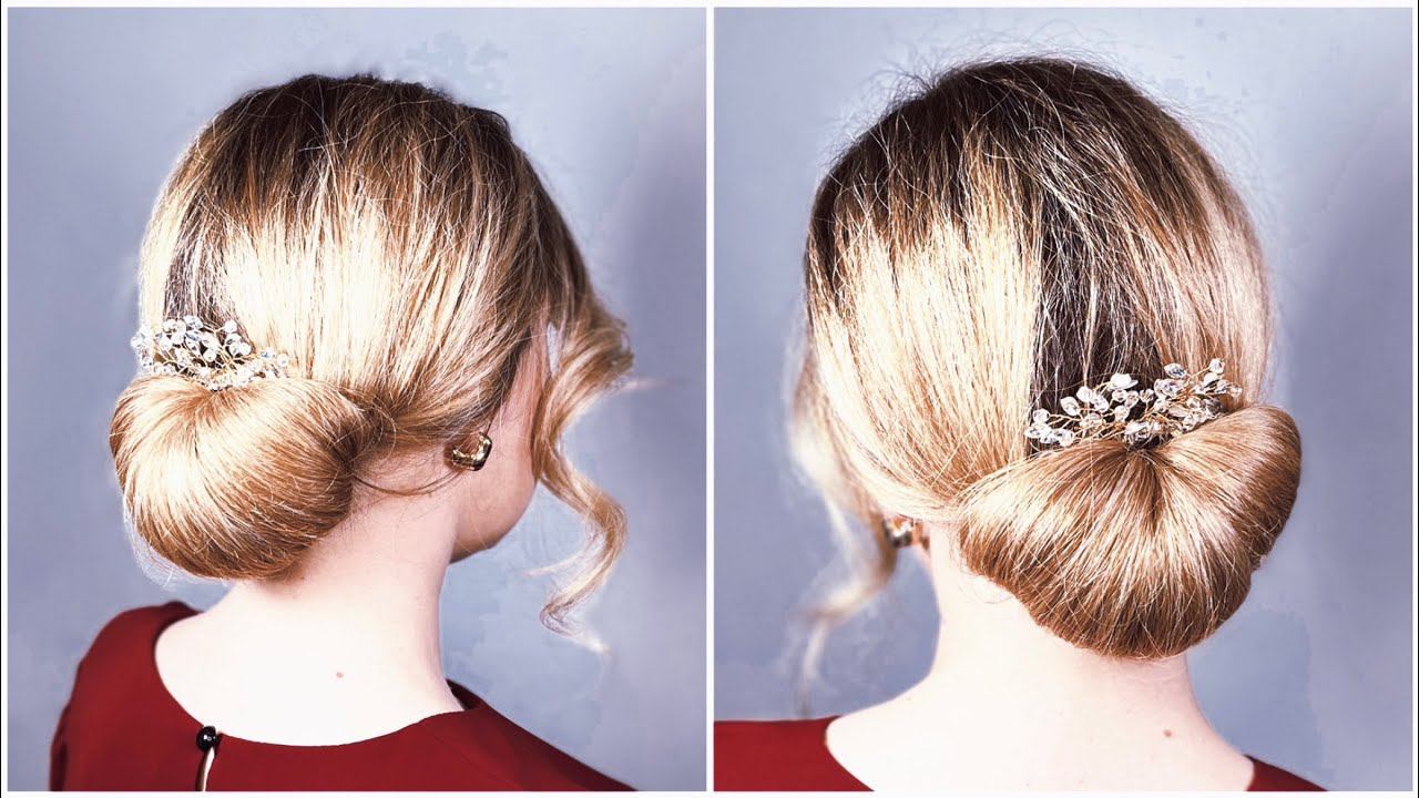 ИЗУМИТЕЛЬНО КРАСИВАЯ ПРИЧЕСКА НА ПРАЗДНИК, НА СВАДЬБУ, ПОДРУЖКЕ НЕВЕСТЫ ✨ Adorable wedding updo