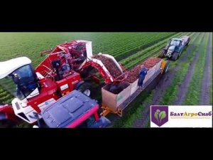 Морковоуборочный комбайн