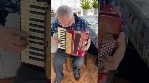 Small Harmonie piano accordion, 1/2 accordion, 40 Bass, 26 keys, 3 voices, Great sound, You Can buy