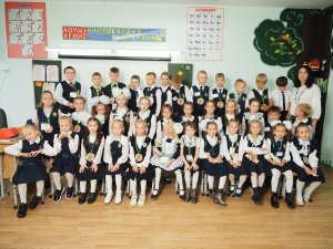 Первоклашки идут в школу! 1е сентября в Гимназии 177