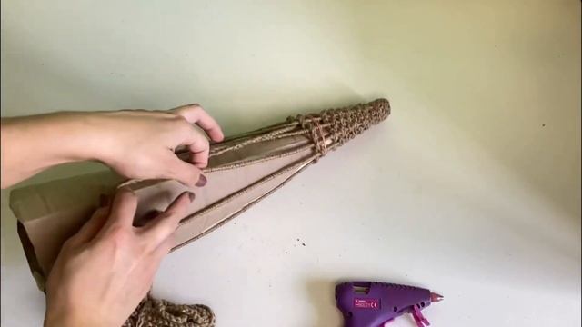Настоящая КРАСОТА из ДЖУТА своими руками / Jute craft idea смотреть онлайн