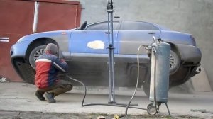 Пескоструйная очистка порогов Daewoo Lanos