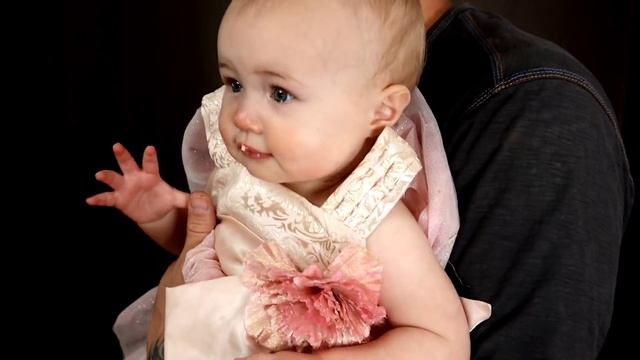 Baby Aubrey's First Birthday Party!!! A Pretty Princess in Pink! Grandma Snuggles & Auntie Giggles! смотреть онлайн