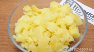 Салат с рыбными консервами, картофелем и свеклой