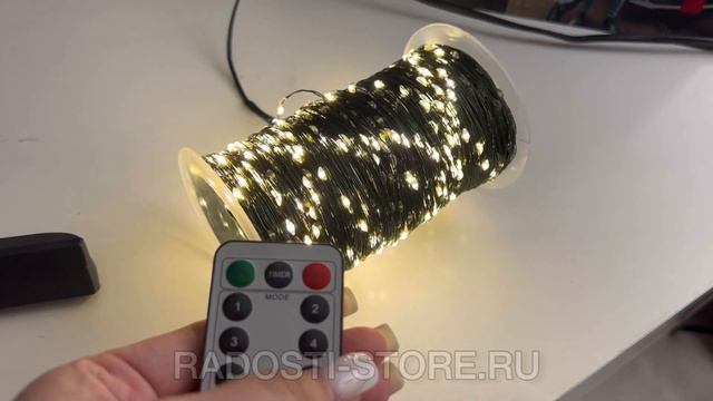 Гирлянда Роса 100 метров от Почта Деда смотреть онлайн