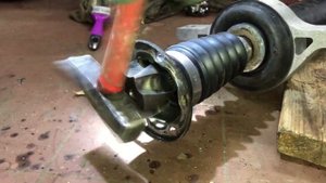 Замена подвесного подшипника Hyundai ix35