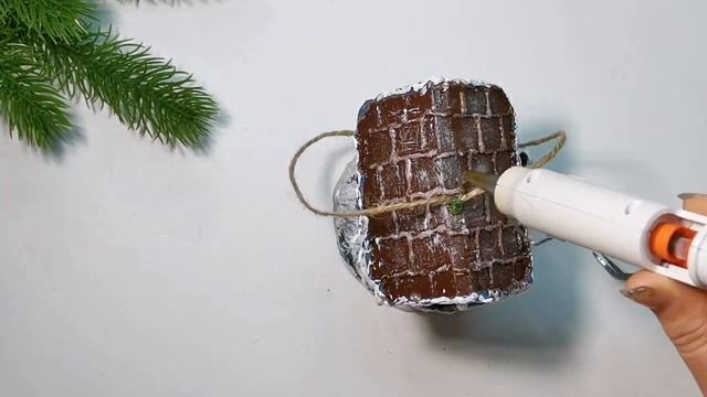 МК /DIY Новогодний домик. ?Домик на Ёлку своими руками. смотреть онлайн