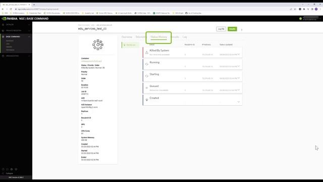 NVIDIA DGX Cloud: Creating and Running a Single Node Job in NVIDIA Base Command Platform смотреть онлайн