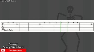 Spooky Scary Skeletons - Guitar Tutorial