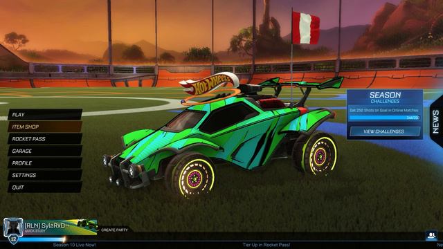 APEX - VICETONE | MENU SONG | ROCKET LEAGUE смотреть онлайн