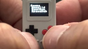 Tiny Circuits Thumby beta unboxing (A great christmas gift to hang on the Christmas tree :)