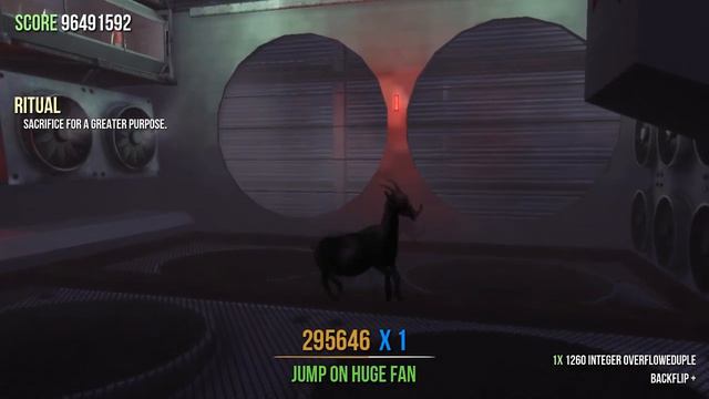 Goat Simulator | HOW TO GET 100MILLION POINTS | (Also Fire balls) смотреть онлайн