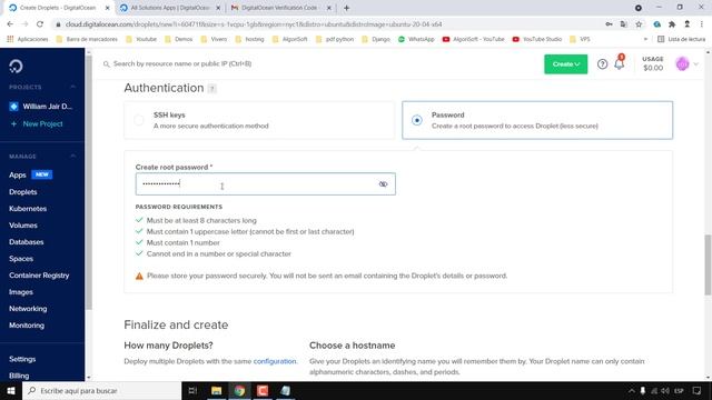 Curso de Deploy Django | Creación de un droplet VPS Ubuntu en Digital Ocean | Video 11 смотреть онлайн