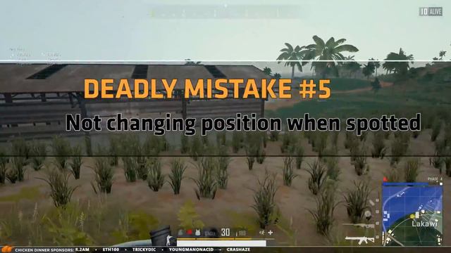TOP 10: DEADLIEST MISTAKES that PUBG players make! смотреть онлайн