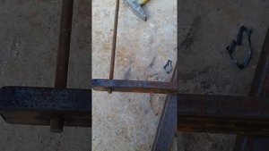 ВОРОТА ИЗ ПРОФЛИСТА В РАМКЕ СВОИМИ РУКАМИ .Ю