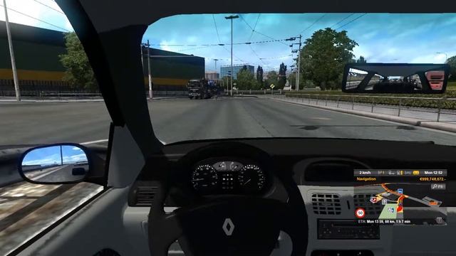 [1.34] Euro Truck Simulator 2 - Renault Symbol смотреть онлайн