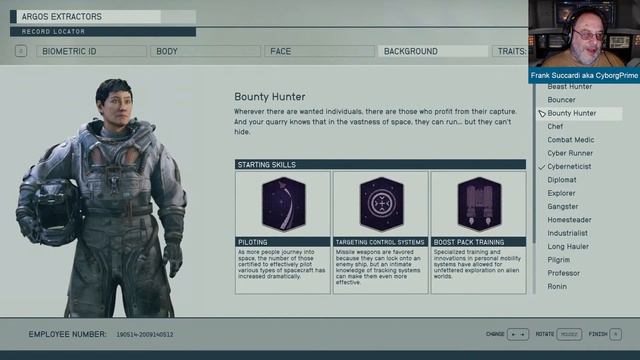 Starfield Character Creation vs Traveller RPG!