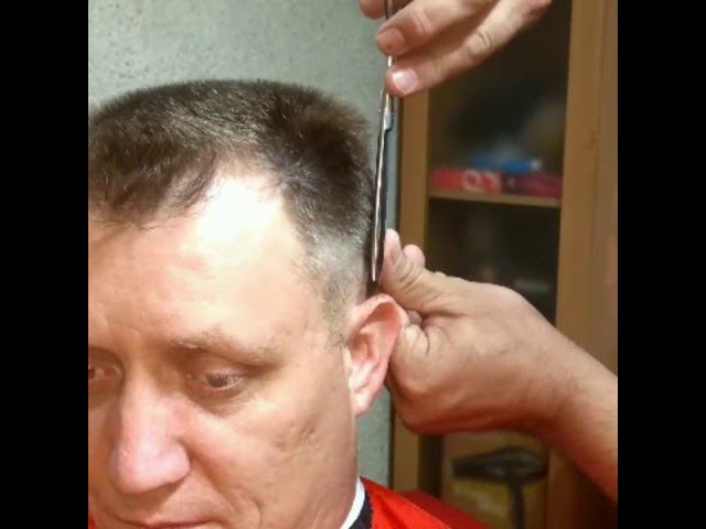 стрижка без расчёски . Men's haircut смотреть онлайн