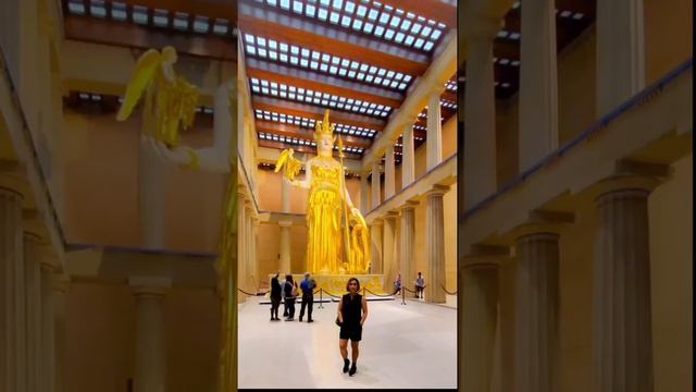 It is a full-scale replica of The Athenian Parthenon also houses American art galleries.Built 1897