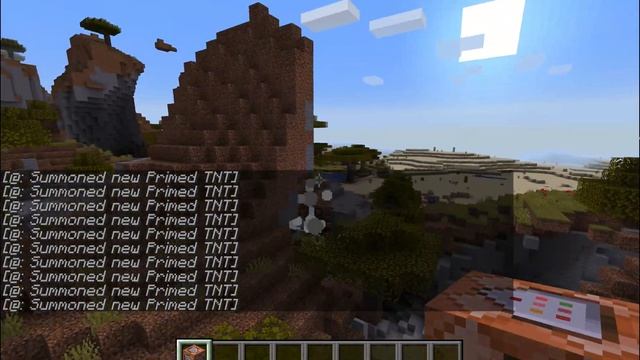 how make where you look summon tnt minecraft смотреть онлайн