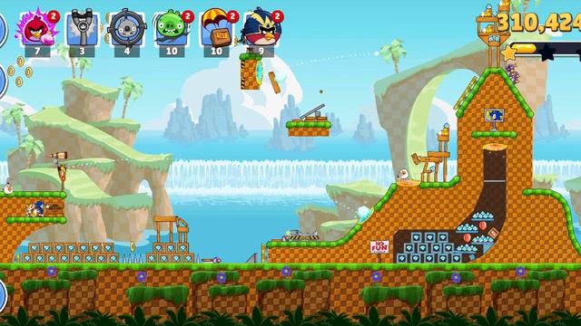 Angry Birds Friends : Sonic And Angry Birds Friends Special Tournament Gameplay смотреть онлайн