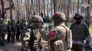 Награждение артиллеристов в зоне СВО