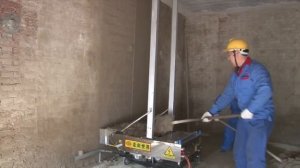 Как работает робот штукатур?