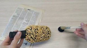 Горох и Бутылка Декупаж для начинающих мастер класс | Декор бутылки своими силами
