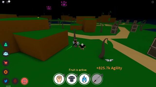 FASTEST WAY TO GET KING FRUIT + SHOWCASE ON Anime Fighting Simulator | Roblox | смотреть онлайн