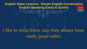 Simple English Conversation | English Basic Lessons | Video Learn English With Subtitles