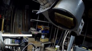 Вытяжка для мастерской из того что было.