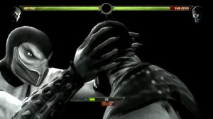 Mortal Kombat 9. Reptile combo+XRay