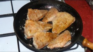 Морской окунь в духовке в сметане. Очень нежный. Мм... вкуснятина.