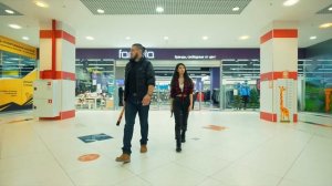 Реклама торгового центра Леомол