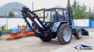 Цепной экскаватор / траншеекопатель  / бара ЭП-Ф-Ц. Блюминг