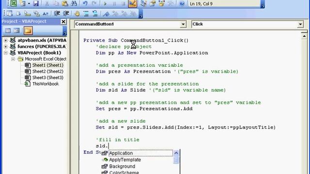 Excel - Auto Fill Powerpoint смотреть онлайн