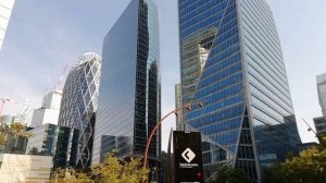 Париж. Дефанс. Небоскрёбы.