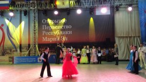 Спортивные бальные танцы Йошкар-Ола Открытое Первенство Республики Марий Эл