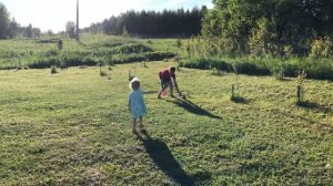 Чем занять ребенка на даче, подвижные игры для малыша на природе
