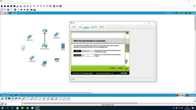 Создание и настройка беспроводной компьютерной сети(Wi-Fi) Cisco Packet Tracer смотреть онлайн