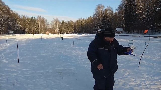 Обзор с верхнего водоёма. Клёвое место, Лосиный остров. смотреть онлайн