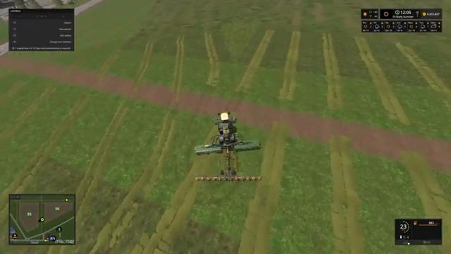 Farming simulator 17 (FS17) PS4 продолжаем карьеру (сено и трава) смотреть онлайн