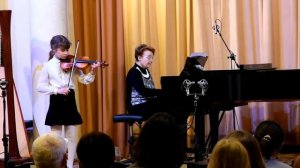Бурре Глюк из Орфей и Эвридика на скрипке. Borry of Gluck by violin. Дарья Сухарева