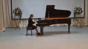 Калугина Виктория И С Бах Трехголосная инвенция ре минор