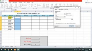 [HUTECH] Module 1 - Excel nâng cao - Đề số 2 - Câu 1, 2, 3, 4