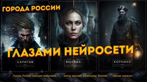 Города России глазами нейросети*