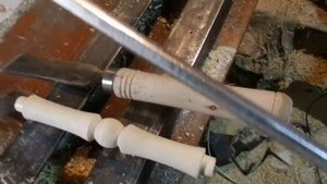 Самодельные токарные резцы по дереву откованные из обоймы подшипника