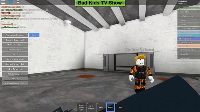 SCP Site 61 ROLEPLAY Тайны лаборатории Секреты под землей SCP Site 61 ROLEPLAY Roblox смотреть онлайн