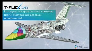 Кабина самолёта в T-FLEX CAD